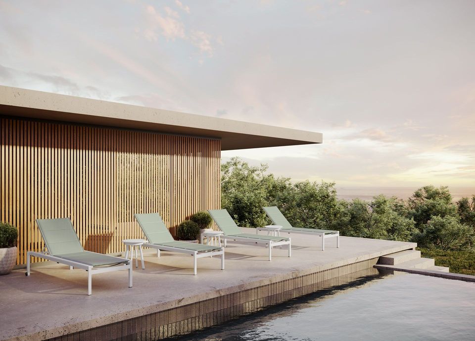 Chaise Lounges Lifestyle CGI