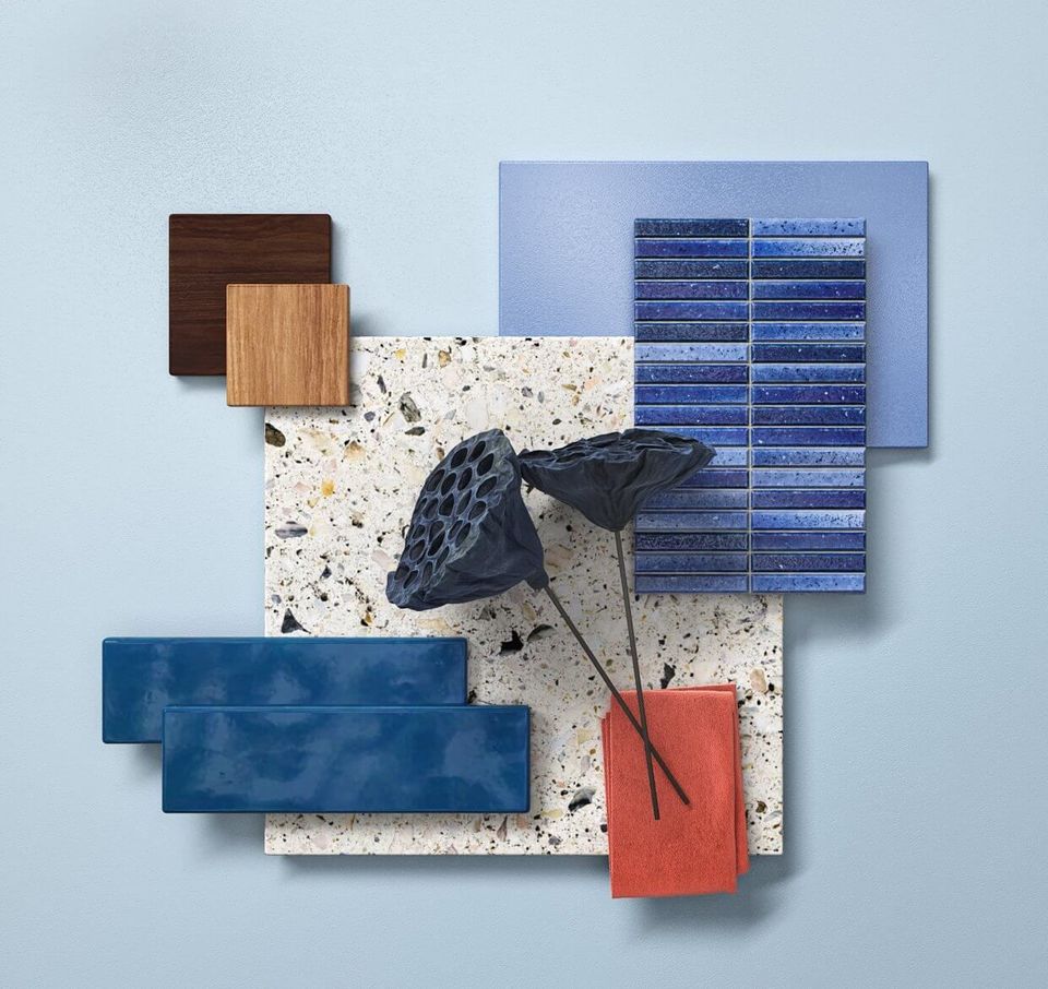 High-quality 3D interior visualization showcasing material textures and colors for realistic rendering