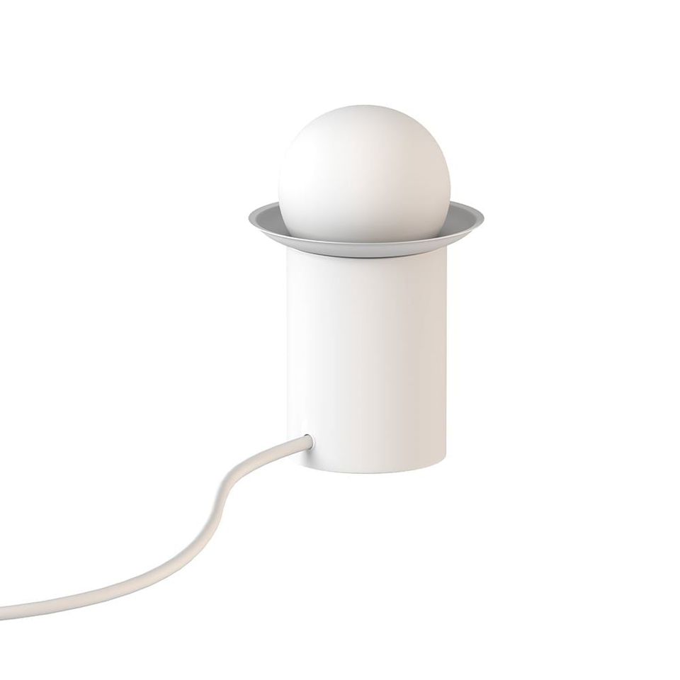 3D rendered image of a modern lamp showcasing photorealistic product rendering and 3D modeling
