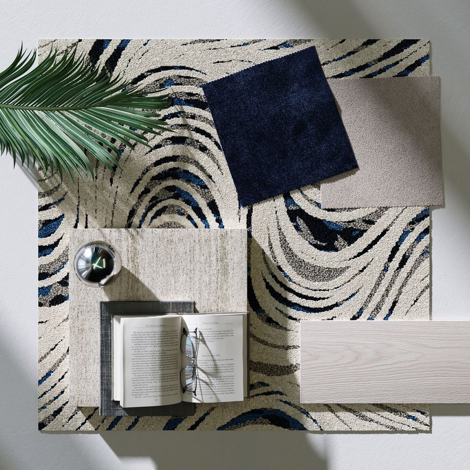 Flatlay 3D Visual of Finishes