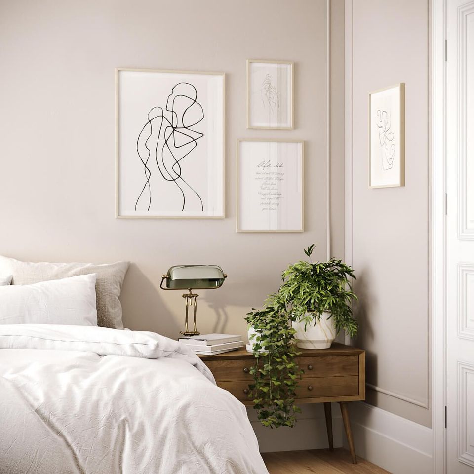 Top-notch 3D interior rendering showcasing a bedroom with realistic furniture and decor, featuring 3D furniture modeling and visualization.