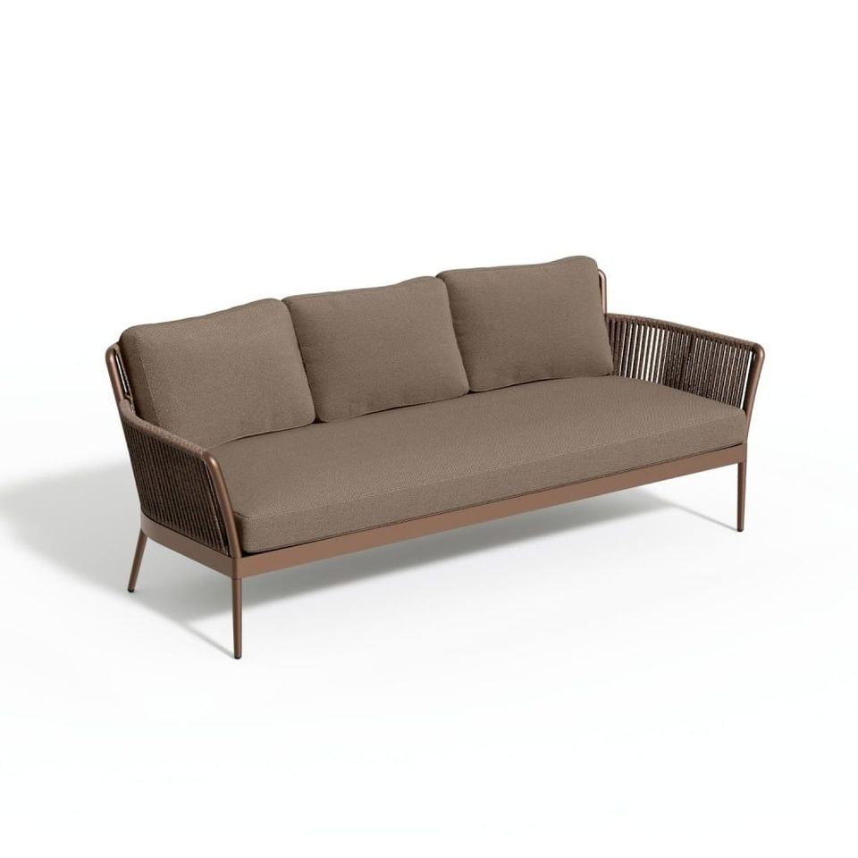 Photoreal 3D rendered image of a modern sofa showcasing realistic product rendering and 3D product visualization
