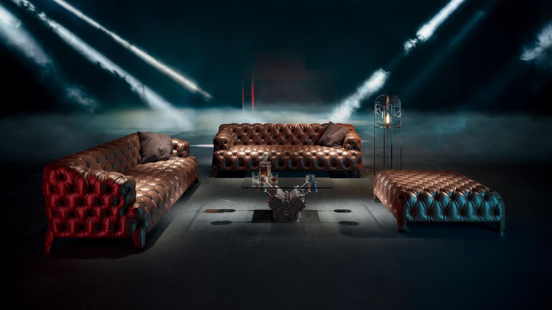 Product 3D Image of Leather Furniture