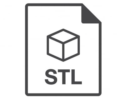 A Vector Image of STL Format of 3D File