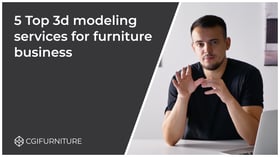 Top 3D modeling services for furniture business – professional CGI solutions for product visualization, furniture design, and virtual staging by CGIFurniture.