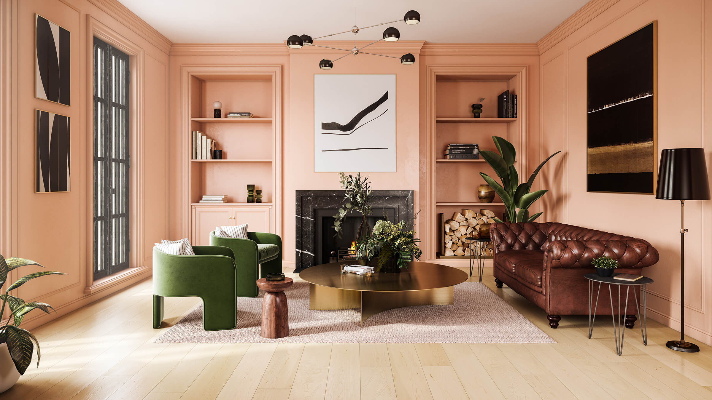 Living Room Furniture CGI