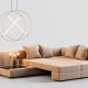 Furniture 3D Rendering featuring a Sofa