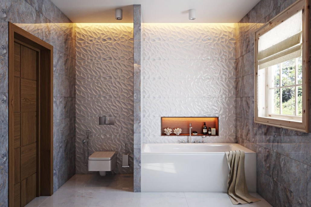 High-Quality 3D Visualization for a Bathroom Interior