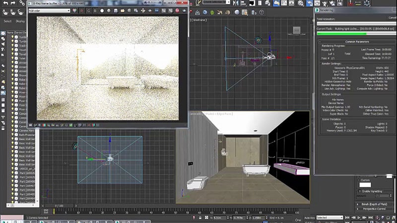 A Screenshot Explaining How to Install Cameras to Create Product CG Images
