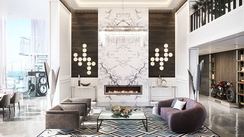 Luxury Glam Interior Design for a High-End Home