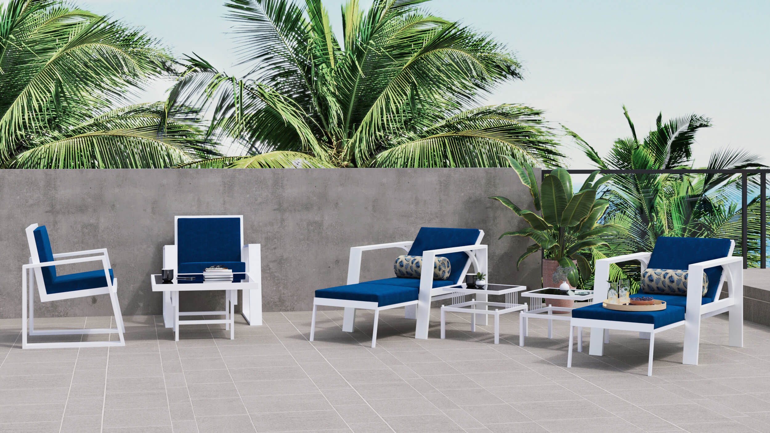 3D Product Render for Outdoor Furniture