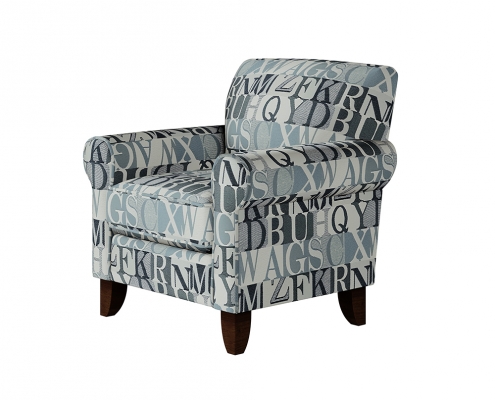 Letters Armchair for a 3D Model