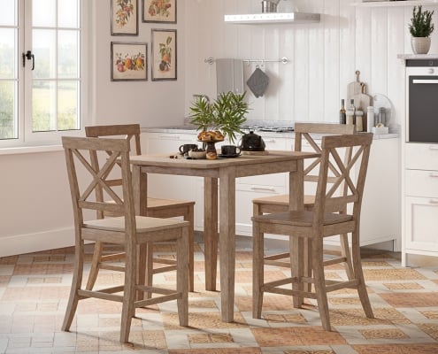 A Dining Set Lifestyle Rendering