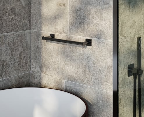Close-up Lifestyle Render for Bathroom Fixtures