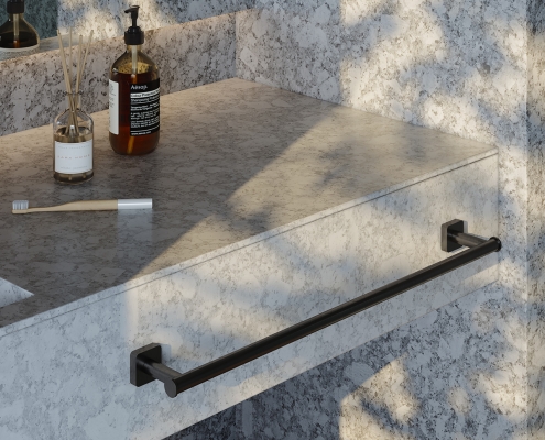 Close-Up Lifestyle 3D Image for Bathroom Fixtures