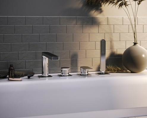 Photorealistic Lifestyle CGI for Bathroom Fixtures