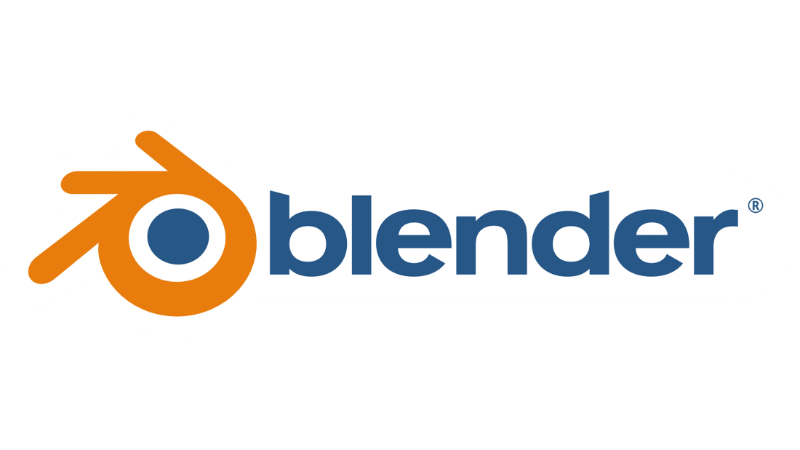 A Vector Logotype for Blender 3D Rendering Software that is One of the Most Effective CG Tools and Equipment Today