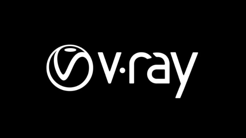 A Logotype for a V-Ray 3D Rendering Plugin as One of the Best CG Tools and Equipment on the Market