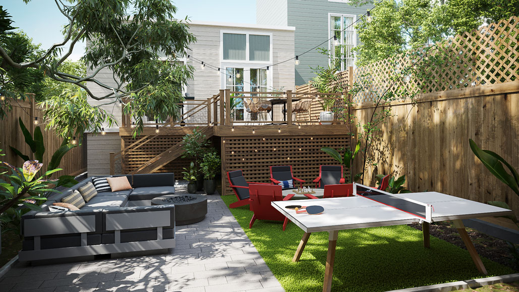 3d Modeling And Rendering For Outdoor, Outdoor Furniture Studio City