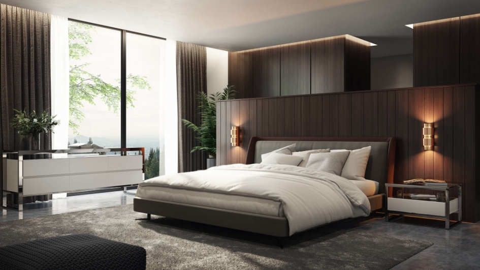 Atmospheric 3D Rendering for Bedroom Furniture