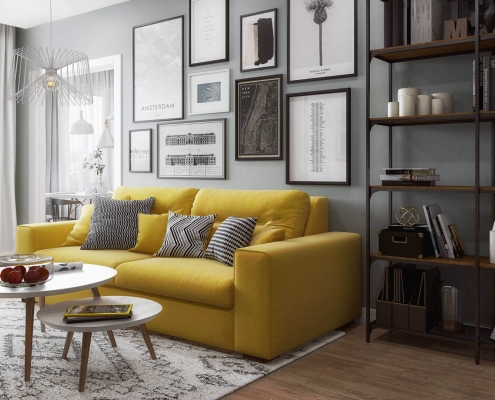 A Lifestyle 3D Image as One of the Best Ways to Sell Furnishings in Online Stores