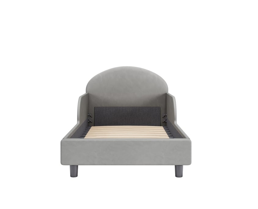 Grey Unfolding Sofa 3D Rendering