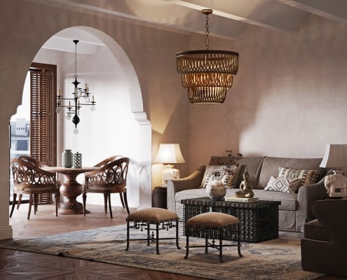 Photorealistic 3D Render for a Living Room Furniture Set