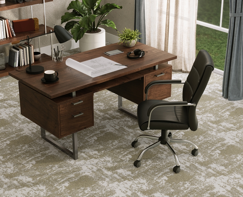 Office Carpet 3D Rendering