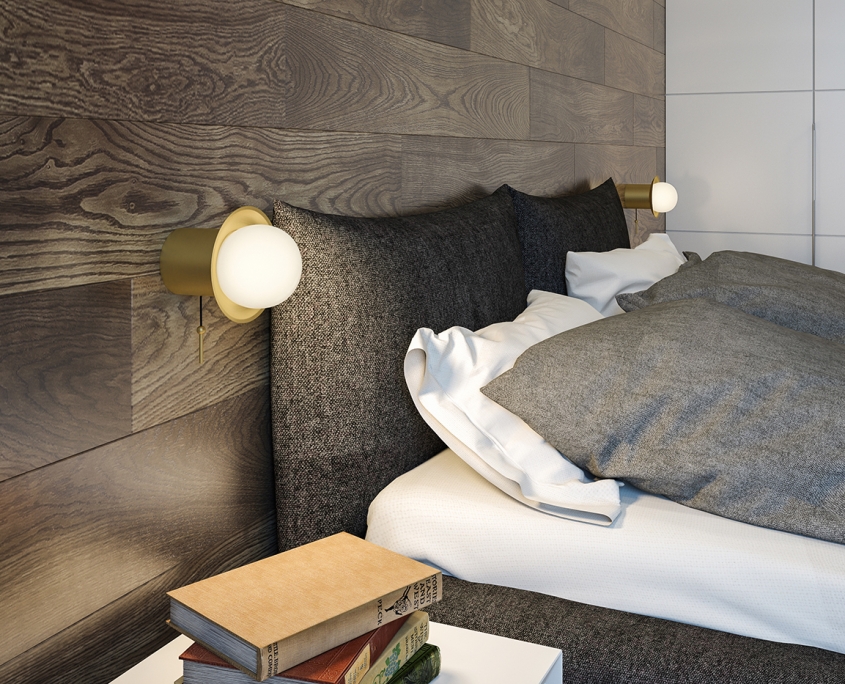 Bedroom Lamps 3D Lifestyle Render