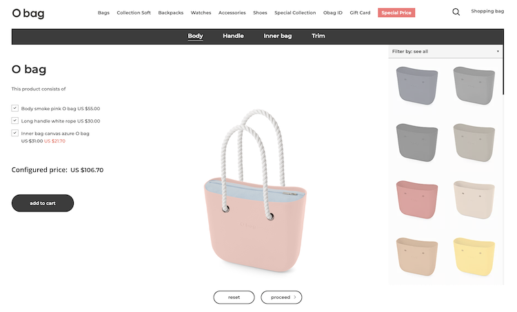 3D Product Configurator for an Accessories Brand