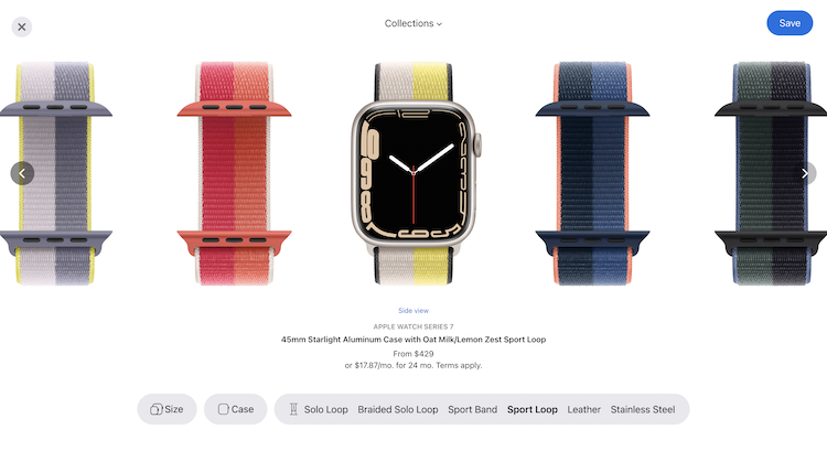Online Product Customization of a Smart Watch