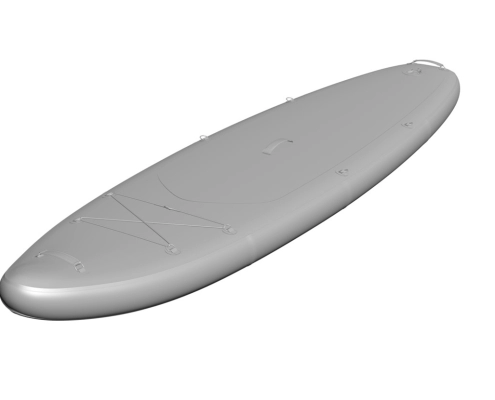 Paddle boards model: Front View