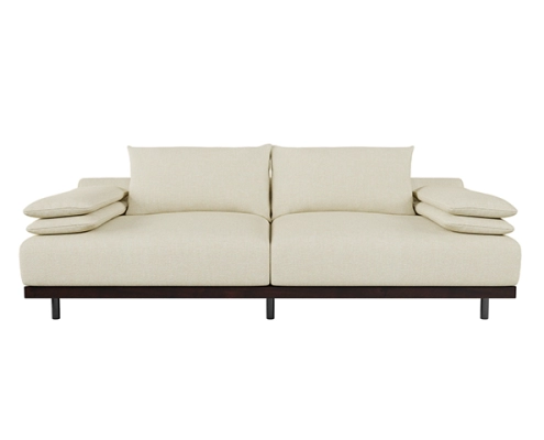 Photorealistic 3D Visualization of Furniture: White Sofa