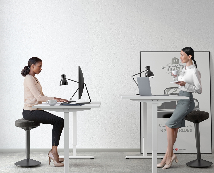 Office Desk Lifestyle CGI