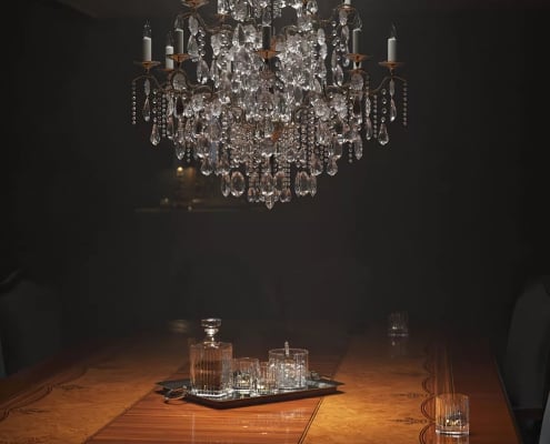 3D Rendering for a Majestic Chandelier