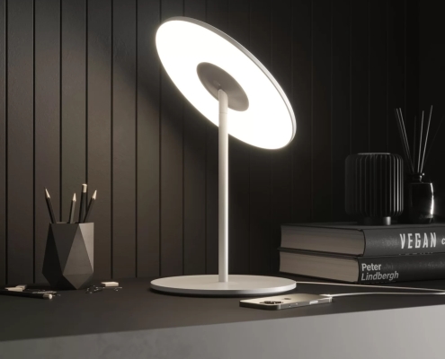 3D Product Visualization for an Ultra-modern Lamp