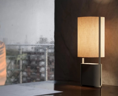 3D Product Visualization for a Lamp in a Dreamy Scene