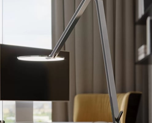 Office Lamp 3D Visualization