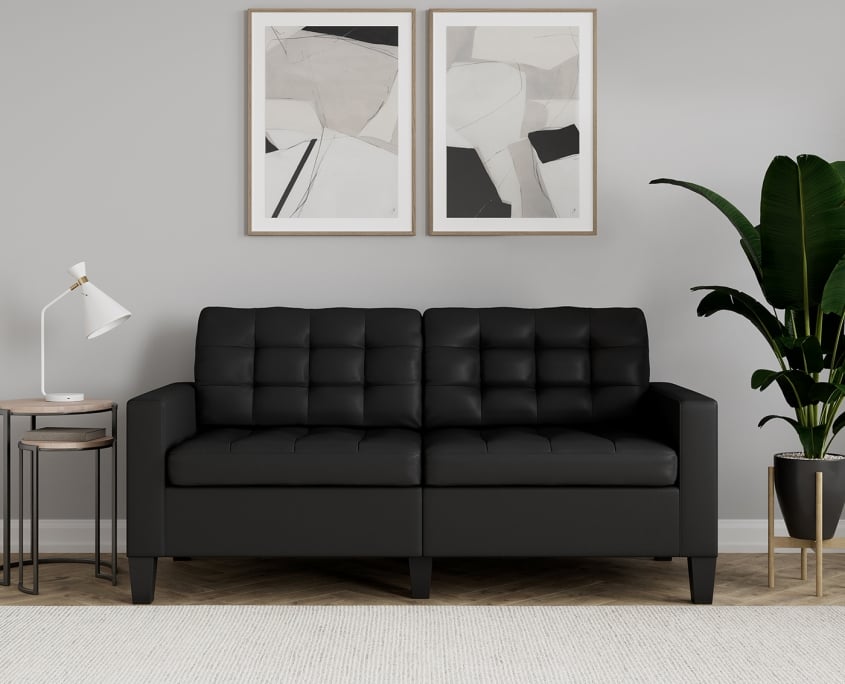 Black Sofa Lifestyle CGI
