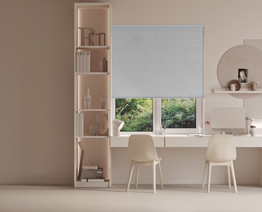 Cream Lifestyle 3D Rendering for Blinds