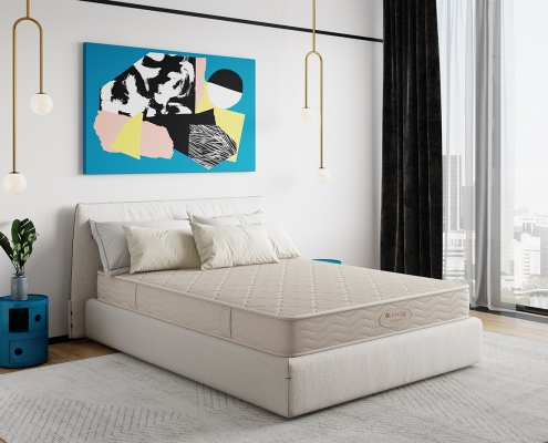 Lifestyle Product CGI for OMI Mattresses