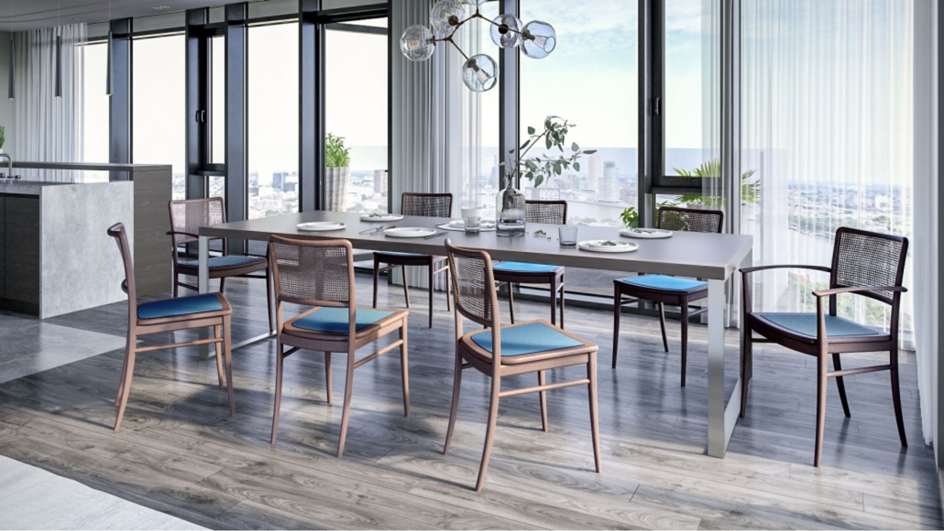 Lifestyle Images for CMcadeiras Tables and Chairs CGI Project