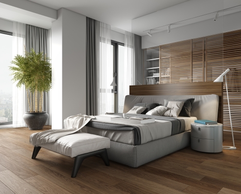 Bedroom Floor 3D Visualization