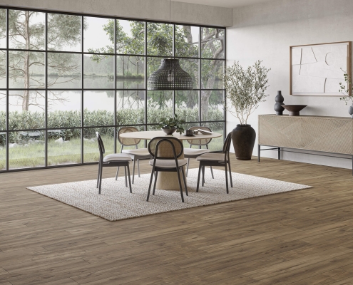 Dining Room Floor Lifestyle 3D Render