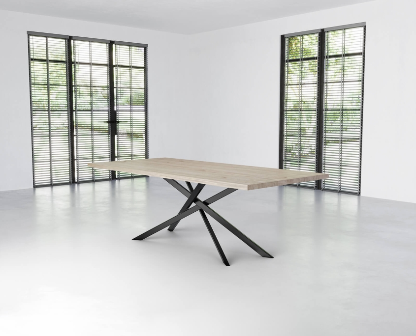 Off White Table 3D Rendering