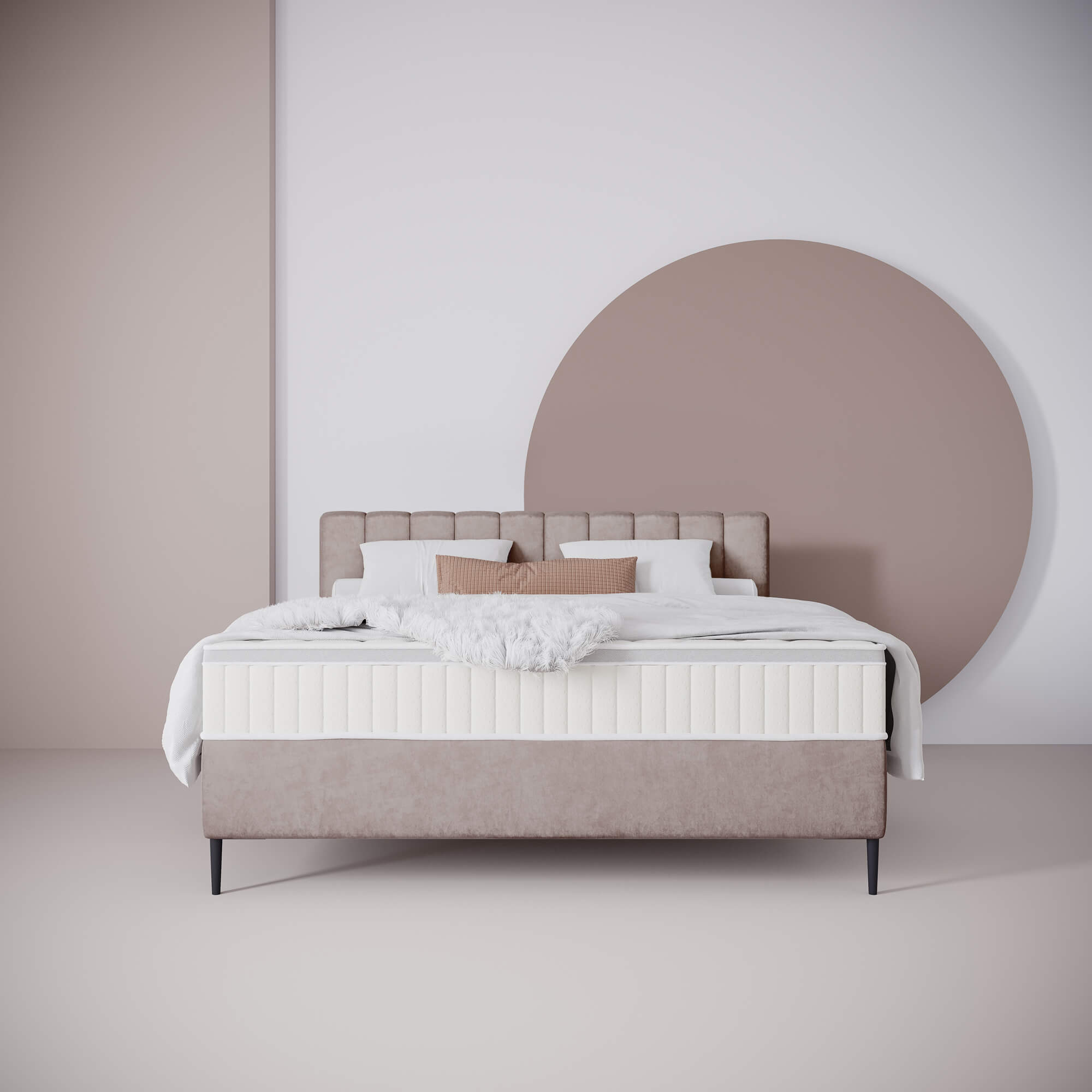 3D Render of Mattress in Conceptual Setting