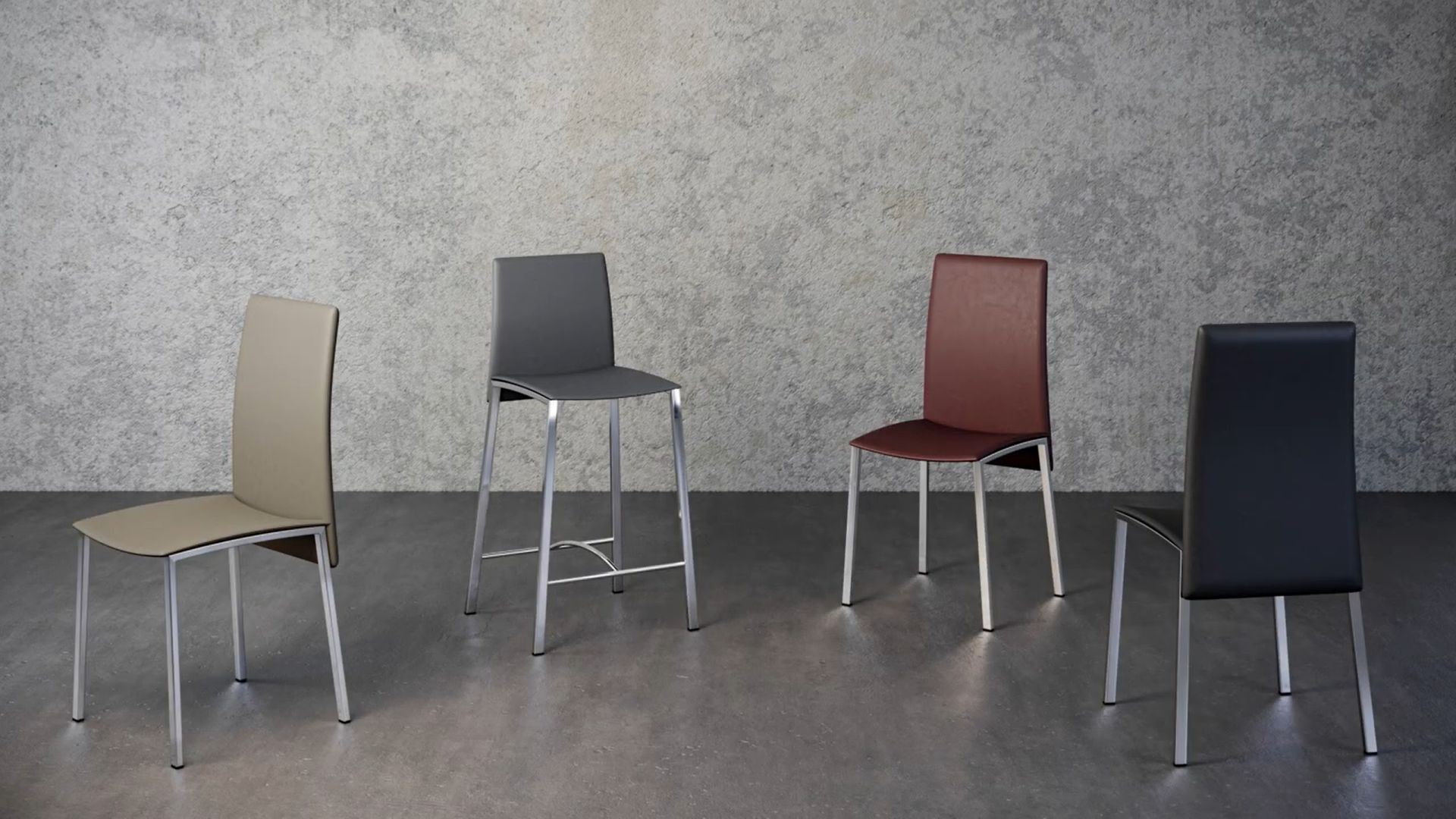 Wall Product CG Shot for Colorways Chairs