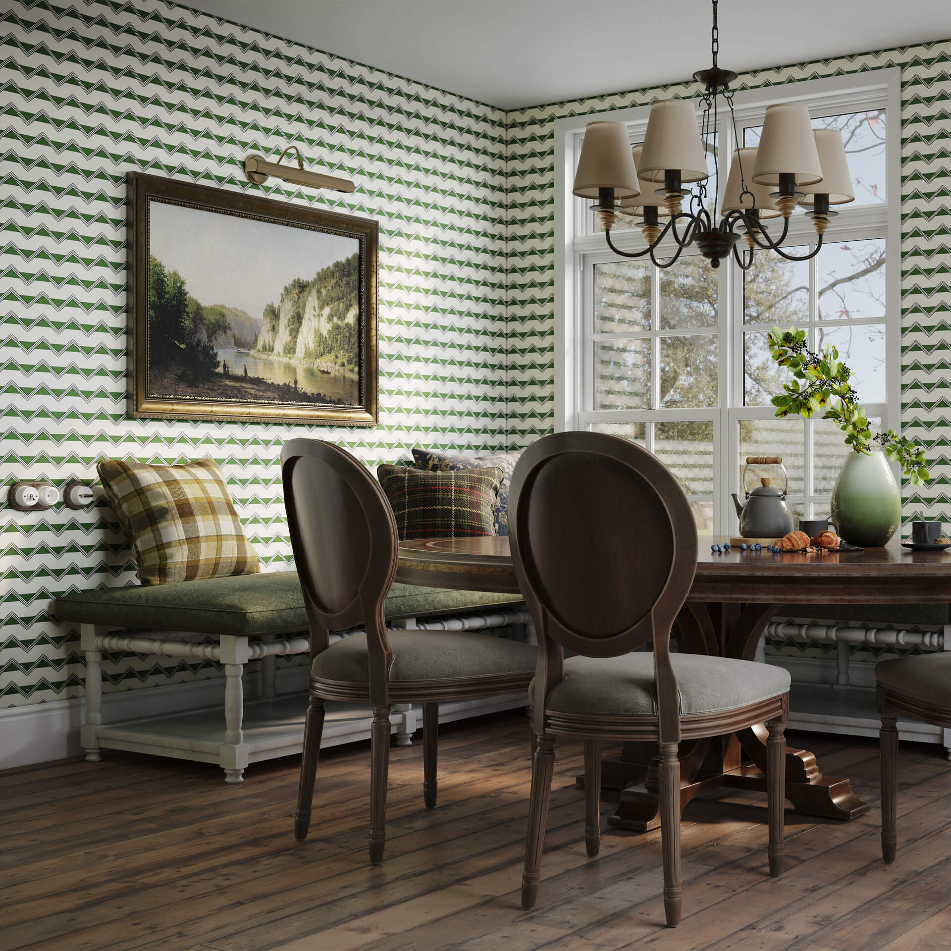 Lifestyle 3D Visualization for Wall Coverings