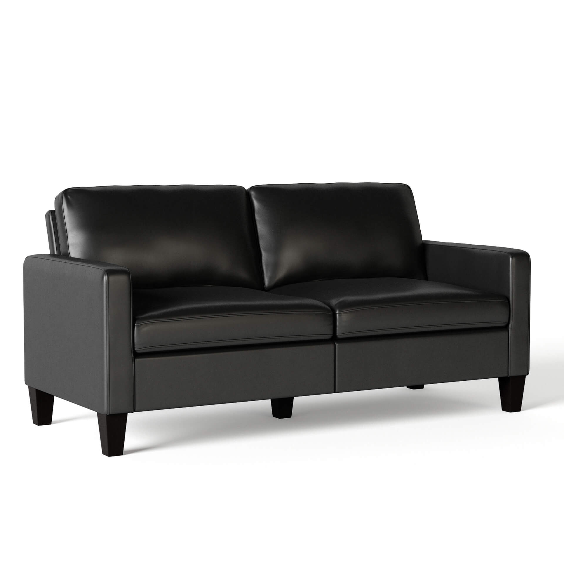 Silo 3D Visualization of Leather Sofa
