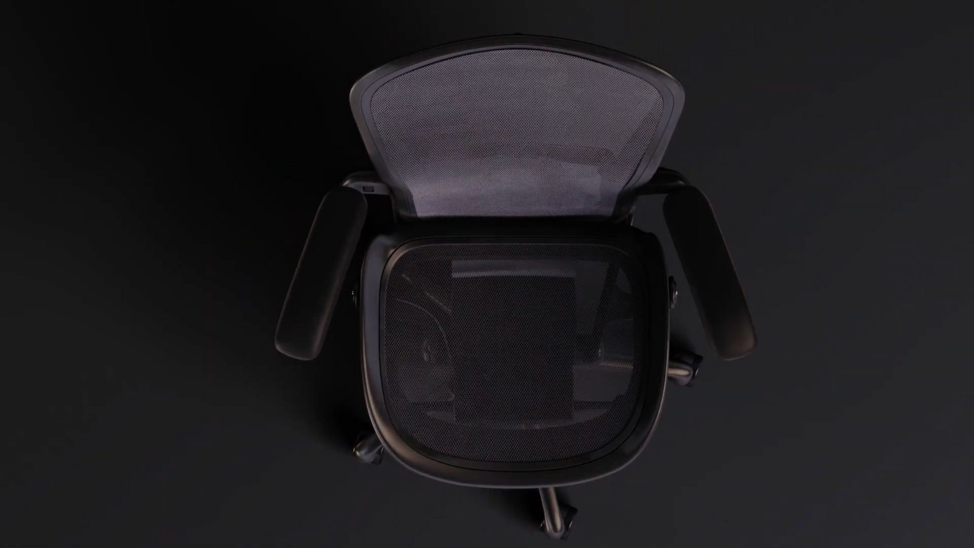 Above Angle for an Office Chair 3D Animation